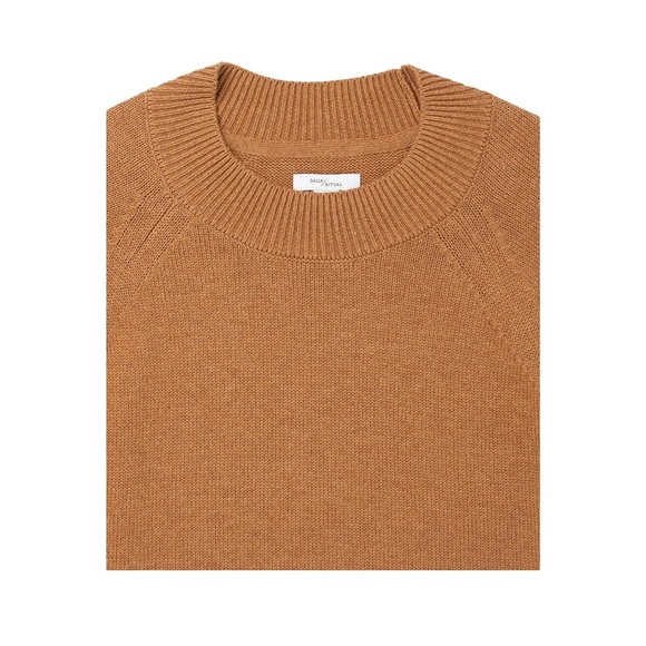 Daily Ritual Cotton Mock Neck Sweater - Picture 7 of 10